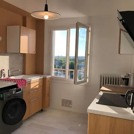Apartmán Le Persicope Appart Complet, 2 A 5 Min Du Centre Mondeville (Calvados)